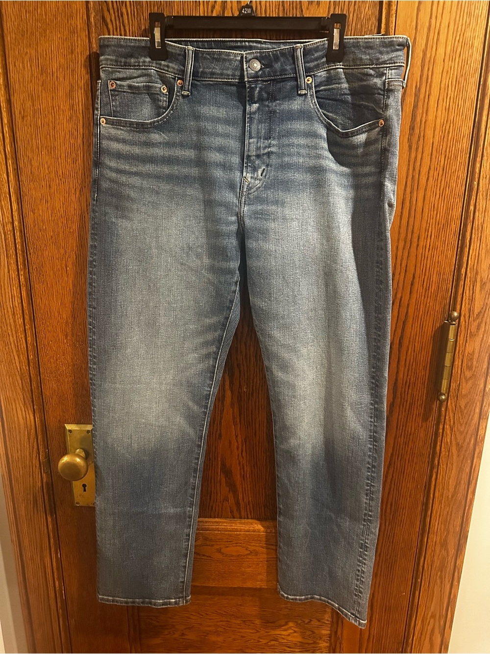 American Eagle Men's Blue Original Straight Airflex Jeans Size 36/32 NWT